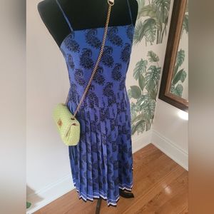 Banana Republic Royal Blue Midi Dress
